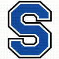 Blue Knights mascot photo.