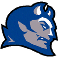 Blue Devil mascot photo.