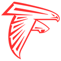 Falcons mascot photo.