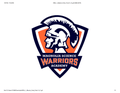 Warriors mascot photo.