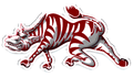 Fighting Zebras mascot photo.