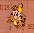 Golden Knights mascot photo.