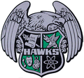 Hawks mascot photo.
