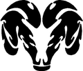 Rams mascot photo.