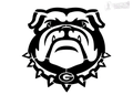 Bulldogs mascot photo.