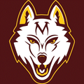 Wolves mascot photo.