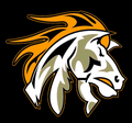 Mustangs mascot photo.