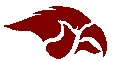 Red Hawks mascot photo.