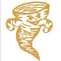 Golden Tornado mascot photo.