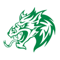 Green Dragons mascot photo.