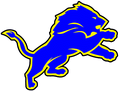 Lions mascot photo.