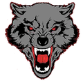 Wolves mascot photo.