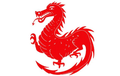 Red Dragons mascot photo.