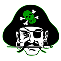 Pirates mascot photo.