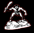 Cavemen mascot photo.