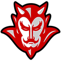 Red Devils mascot photo.