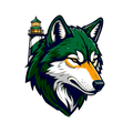 Wolves mascot photo.