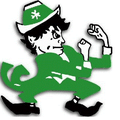 Irish mascot photo.