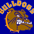 Bulldogs mascot photo.