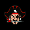 Pirates mascot photo.