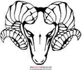Rams mascot photo.