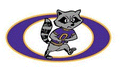 Raccoons mascot photo.