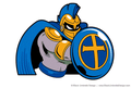 Largo Christian Warriors mascot photo.