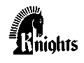 Knights mascot photo.