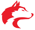 Huskies mascot photo.