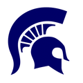 Spartans mascot photo.
