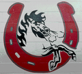 Colts mascot photo.