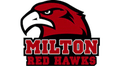 Red Hawks mascot photo.