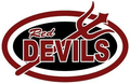 Red Devils mascot photo.