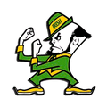 Fighting Irish mascot photo.