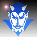 Blue Devils mascot photo.