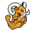 Goats mascot photo.