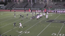 Grace Brethren football highlights Sierra Canyon School