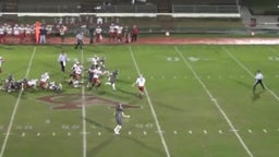 Columbia Academy football highlights vs. Copper Basin