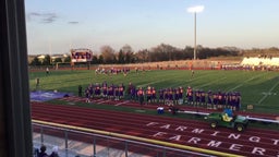 Farmington football highlights Bushnell West Prairie High School