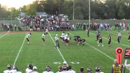 South Border co-op [Wishek/Ashley] football highlights Oakes High School