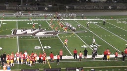 Whittier Christian football highlights Stellar Prep High School