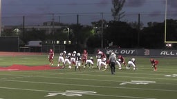 Doral Academy football highlights Chaminade-Madonna