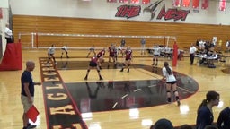 Faith Christian volleyball highlights vs. Pueblo South High