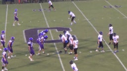 Dickson football highlights Coalgate Public Schools