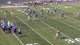 Michael Hinton's highlights Wenatchee Football Camp