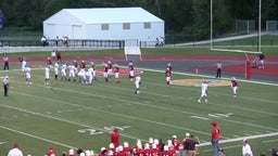 Davenport West football highlights Clinton High School