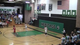 Hendersonville basketball highlights Mountain Heritage High School