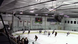 Amity Regional ice hockey highlights North Haven High School