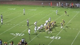Golden West football highlights vs. Reedley High School