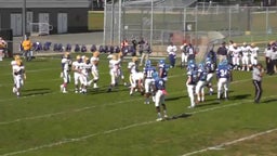 East Meadow football highlights vs. valley stream